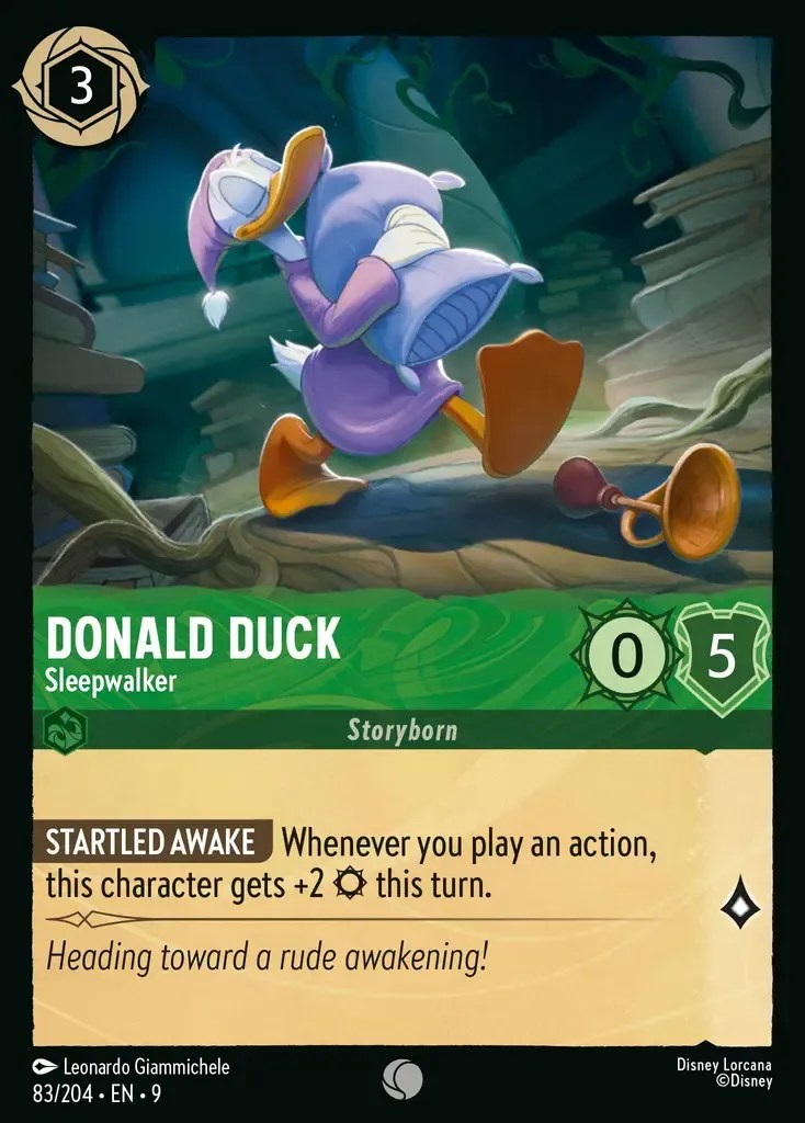 083/204 Donald Duck - Sleepwalker