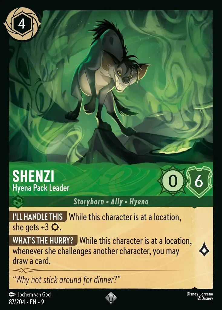 087/204 Shenzi - Hyena Pack Leader
