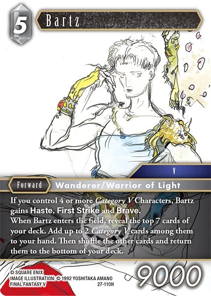 27-110H Bartz  (Foil)