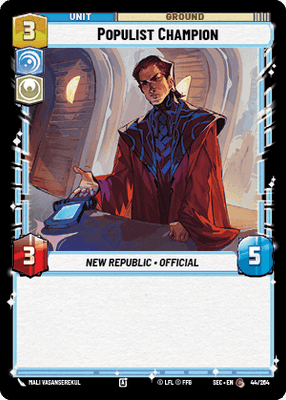 554 Populist Champion (Foil)