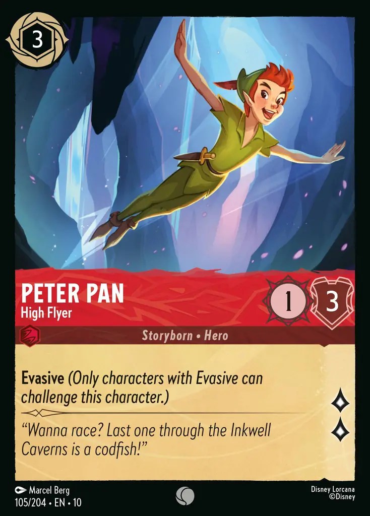 105/204 Peter Pan - High Flyer (Foil)