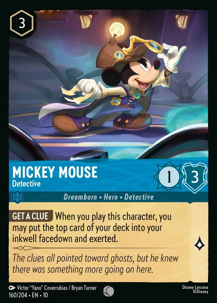 160/204 Mickey Mouse - Detective
