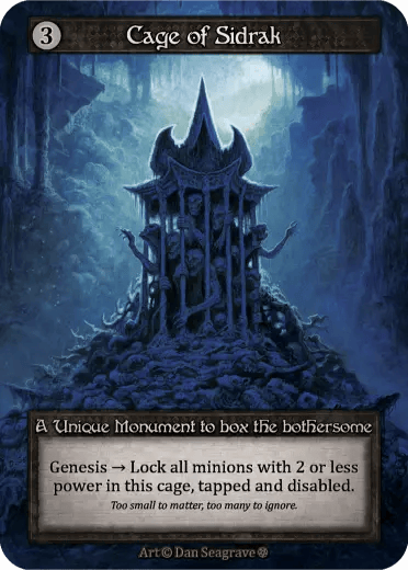 Cage of Sidrak (Unique)
