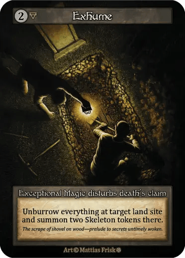 Exhume (Exceptional Foil)
