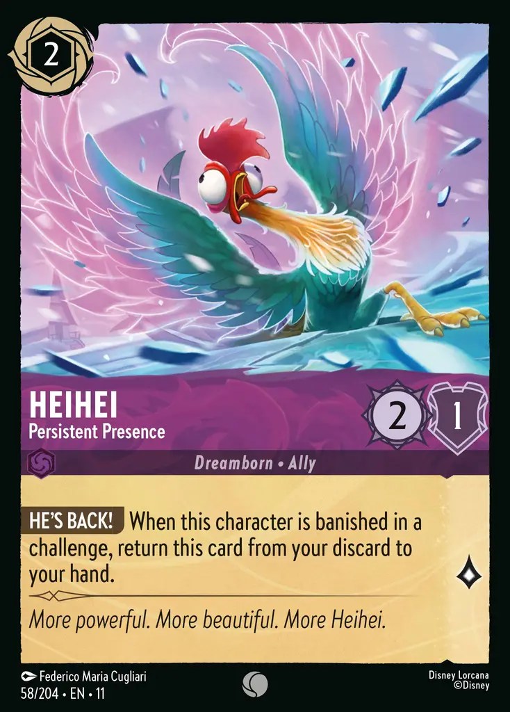 058/204 HeiHei - Persistent Presence (Foil)