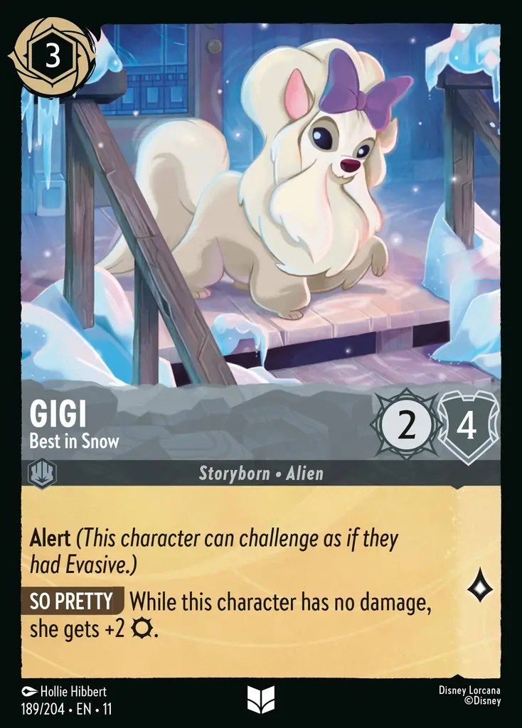 189/204 Gigi - Best in Snow (Foil)