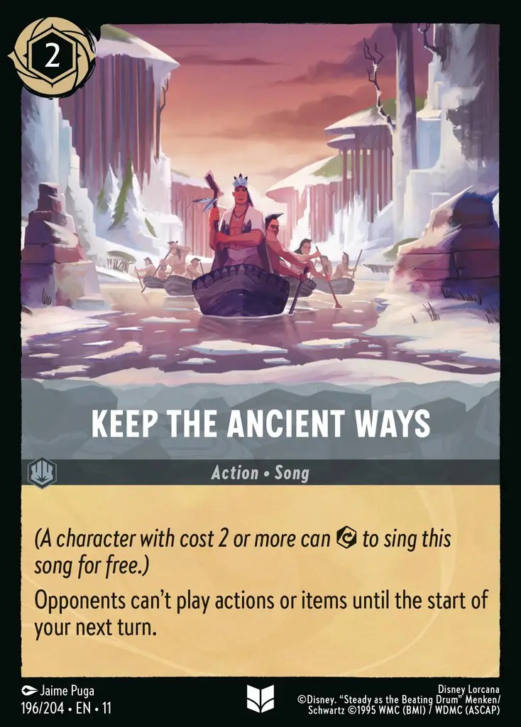 196/204 Keep the Ancient Ways (Foil)