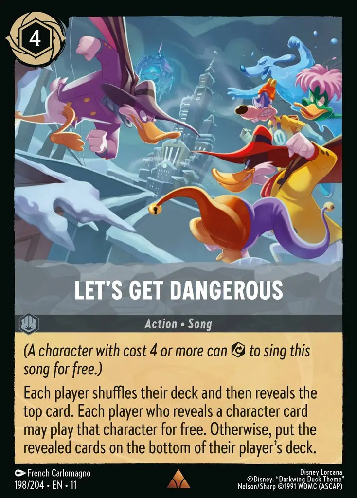 198/204 Let's Get Dangerous (Foil)