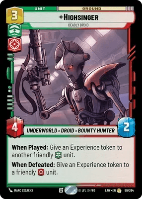 059/264 Highsinger - Deadly Droid