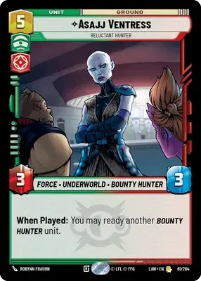 061/264 Asajj Ventress - Reluctant Hunter