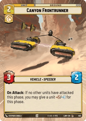492 Canyon Frontrunner (Hyperspace)