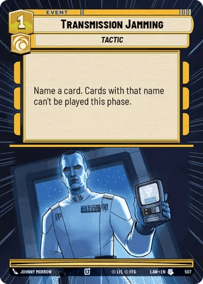 507 Transmission Jamming (Hyperspace)