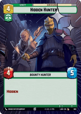 662 Hidden Hunters (Hyperspace Foil)