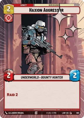 692 Haxion Aggressor (Hyperspace Foil)