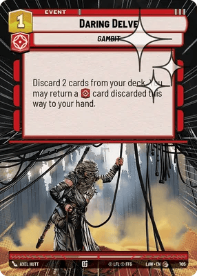 705 Daring Delve (Hyperspace Foil)