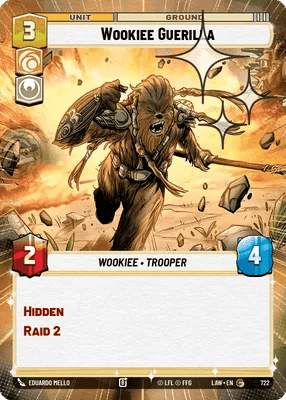 722 Wookiee Guerilla (Hyperspace Foil)