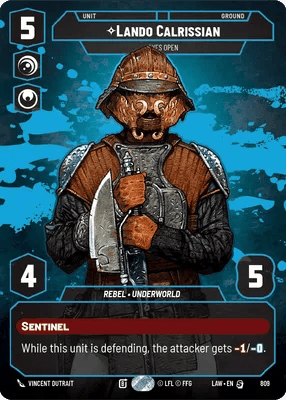 809 Lando Calrissian, Eyes Open  (Prestige)