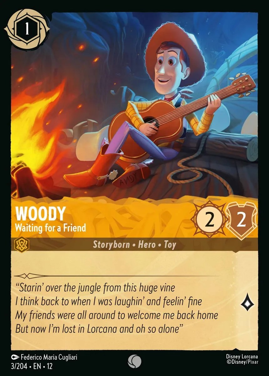 003/204 Woody – Waiting for a Friend