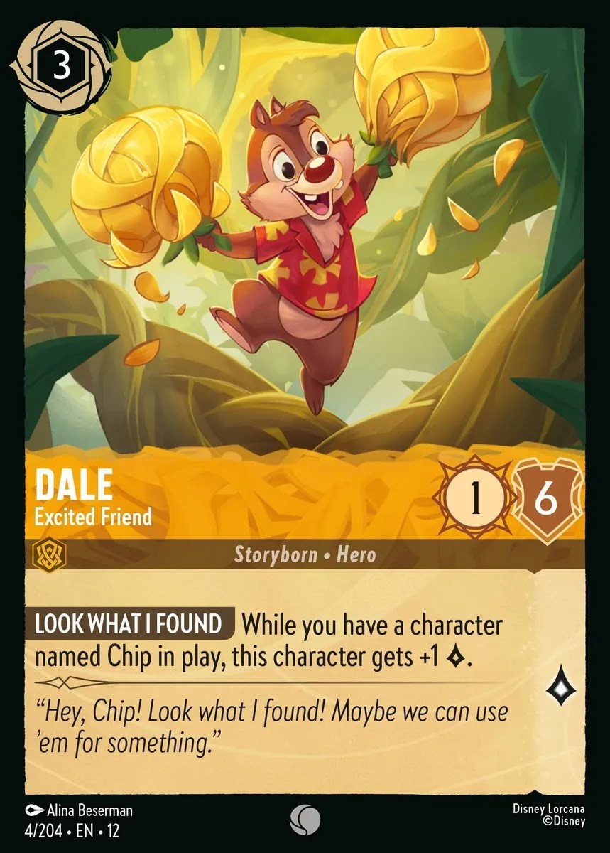 004/204 Dale – Excited Friend (Foil)