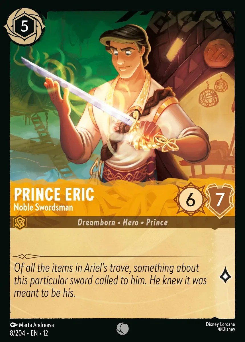 008/204 Prince Eric – Noble Swordsman (Foil)