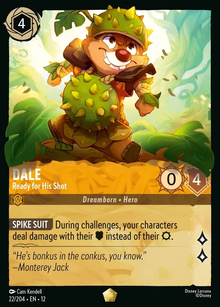 022/204 Dale – Ready for His Shot (Foil)