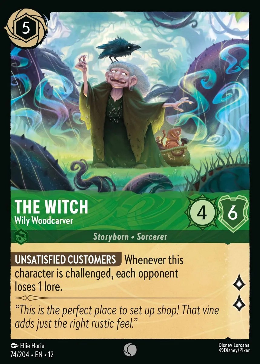 074/204 The Witch - Wily Woodcarver