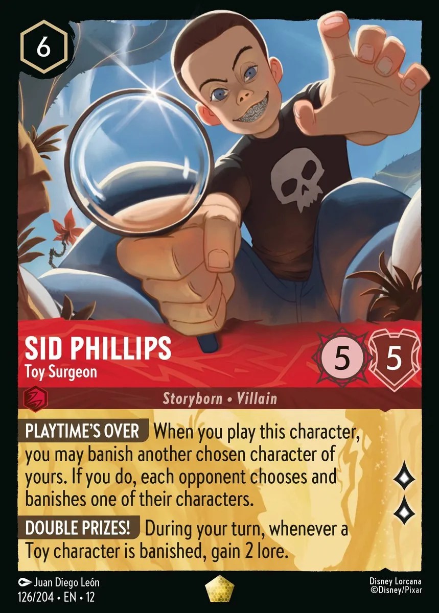 126/204 Sid Phillips - Toy Surgeon (Foil)
