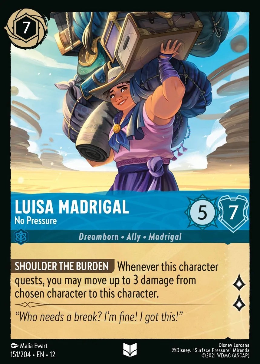 151/204 Luisa Madrigal - No Pressure