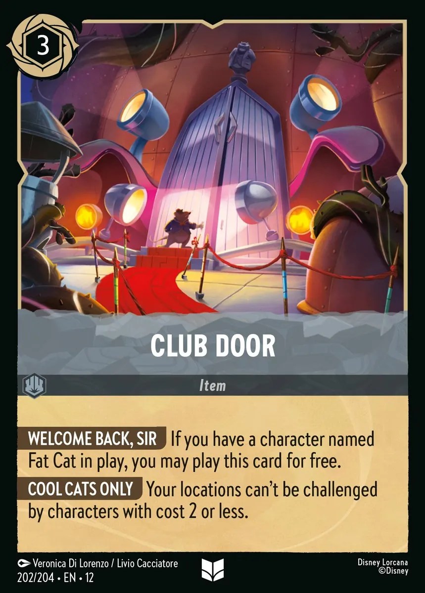 202/204 Club Door (Foil)
