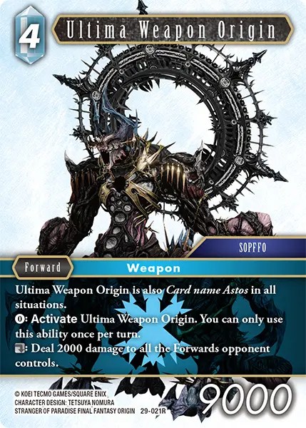 29-021R Ultima Weapon Origin