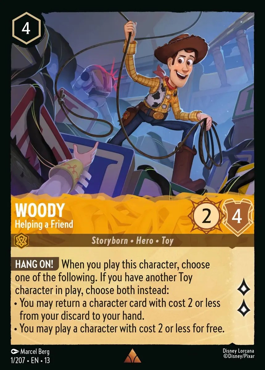 001/207 Woody – Helping a Friend