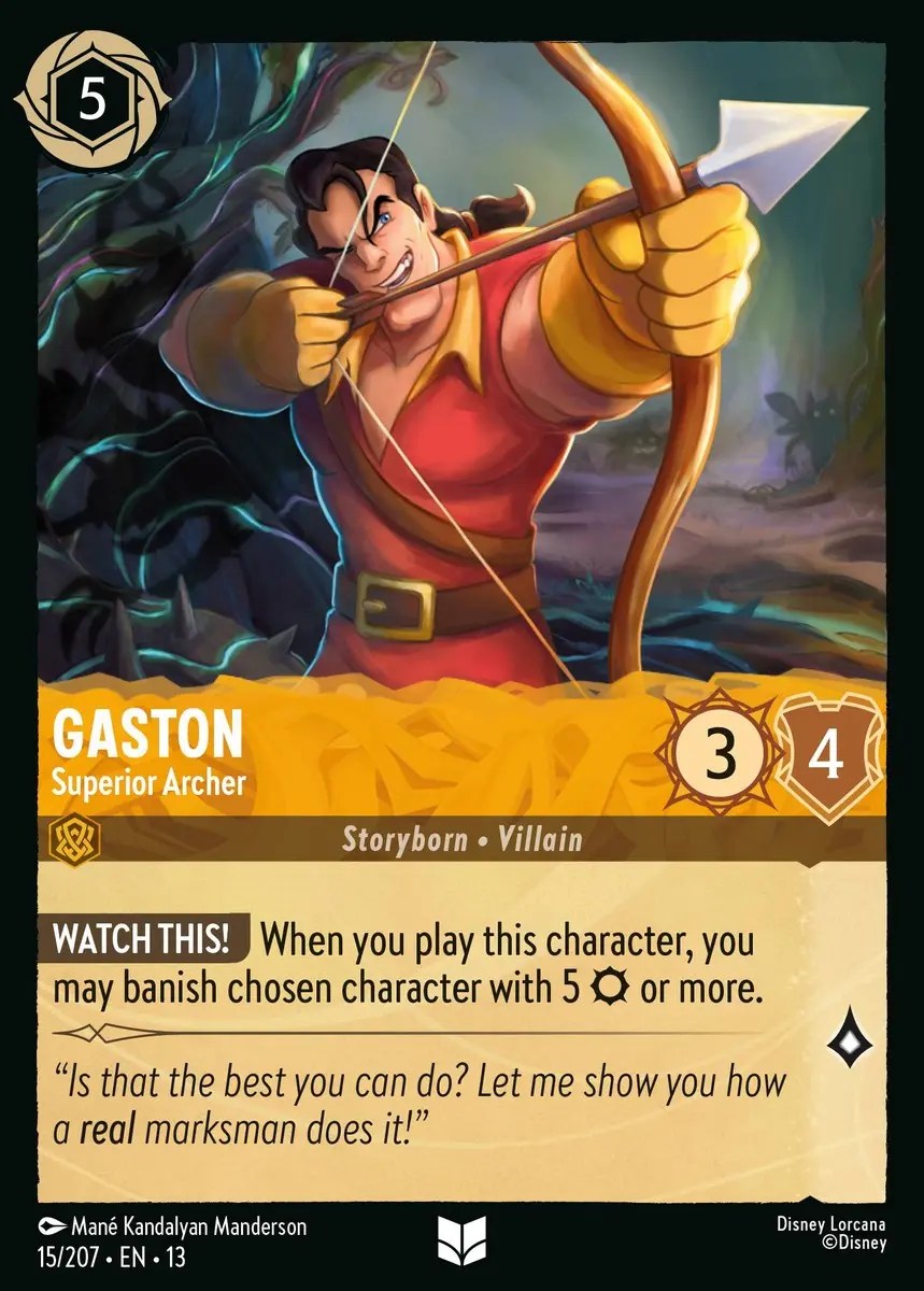 015/207 Gaston – Superior Archer (Foil)