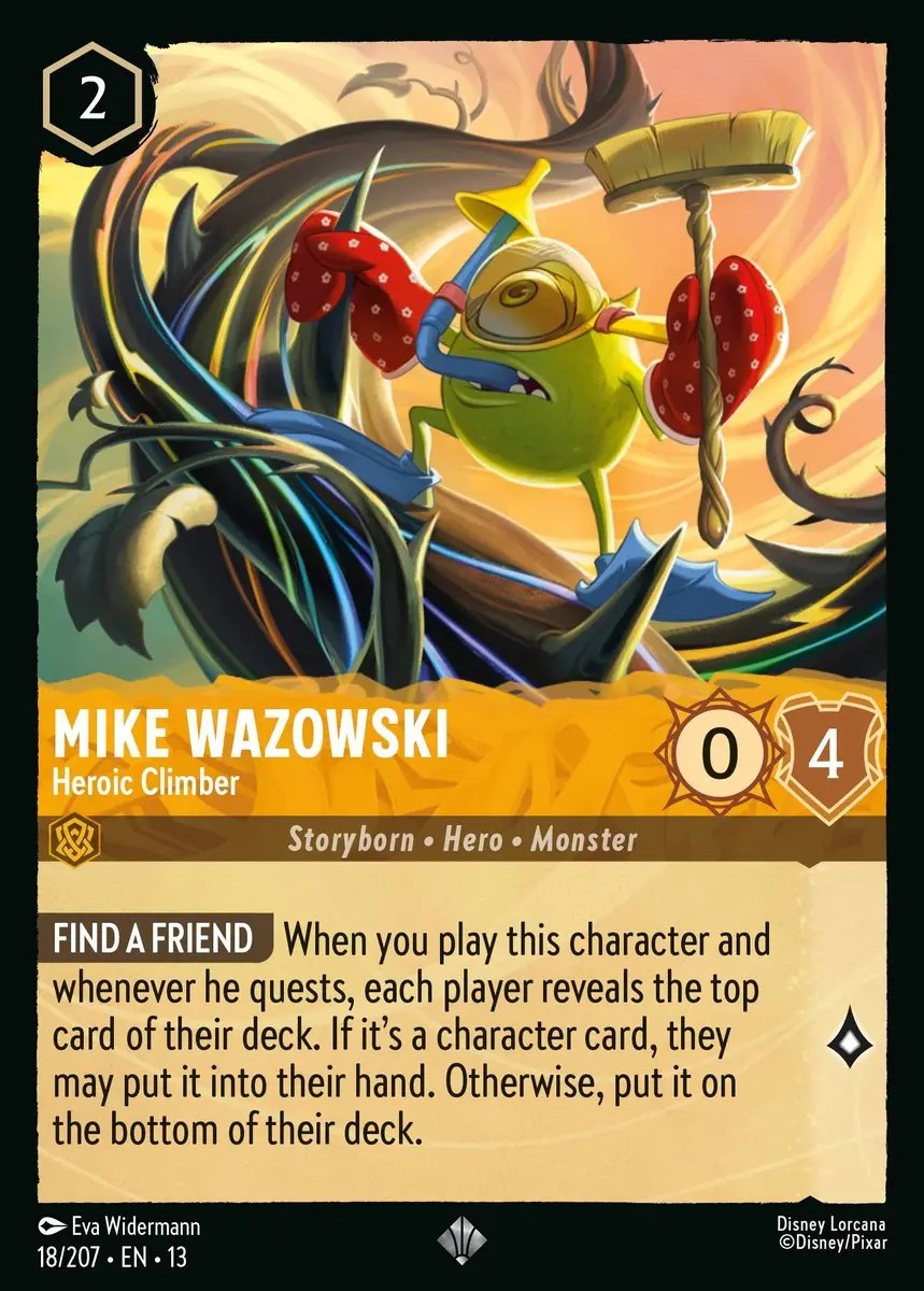 018/207 Mike Wazowski – Heroic Climber