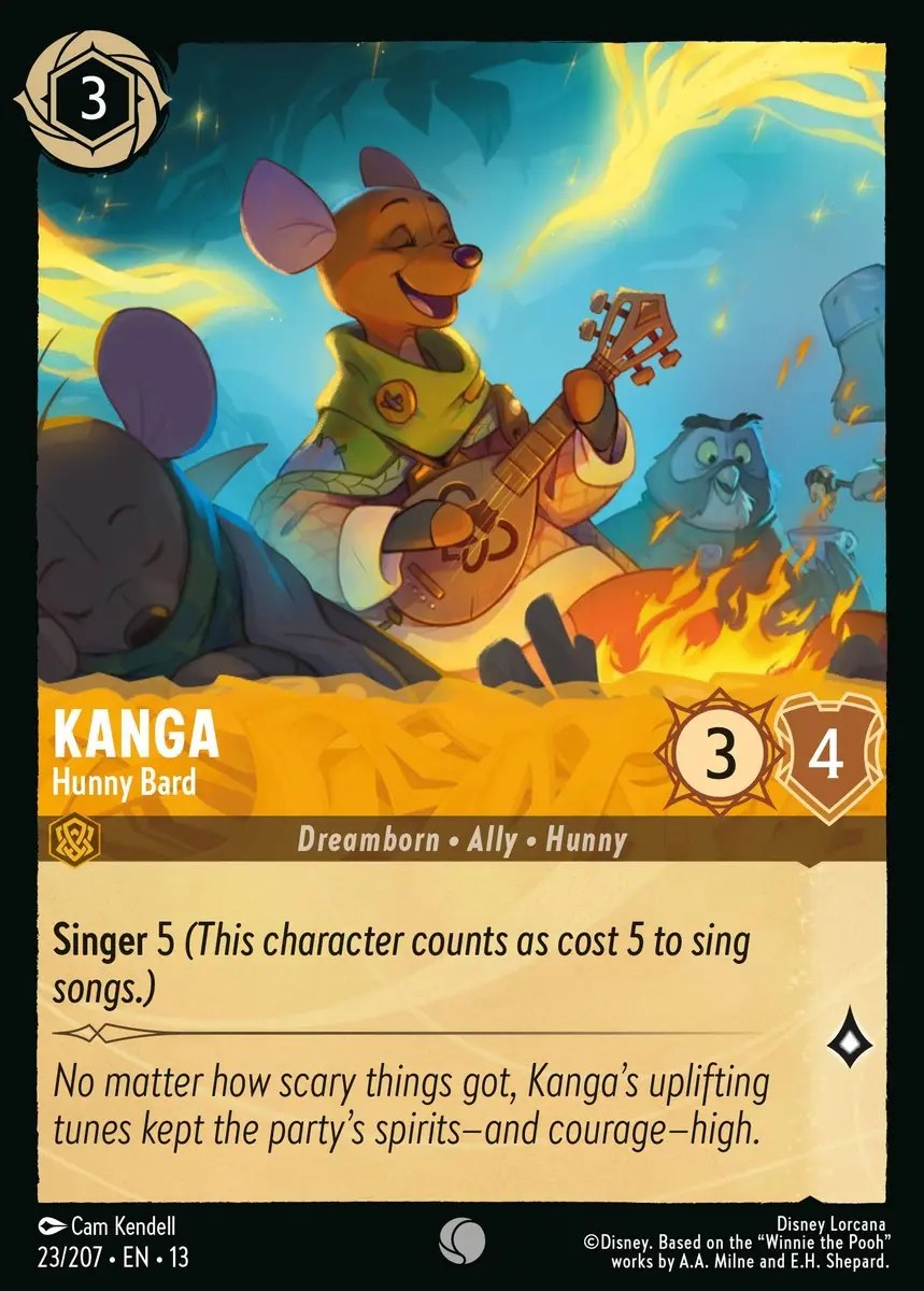 023/207 Kanga – Hunny Bard