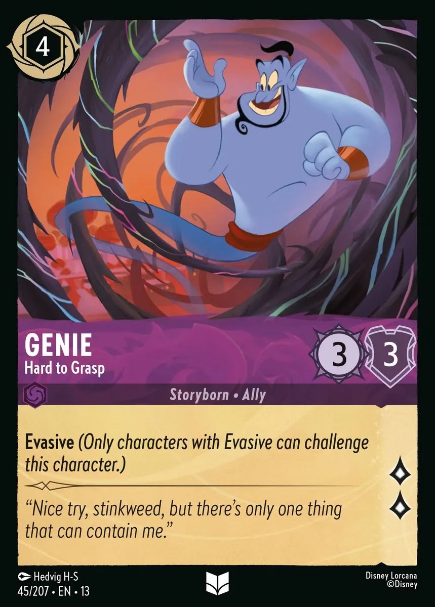 045/207 Genie - Hard to Grasp