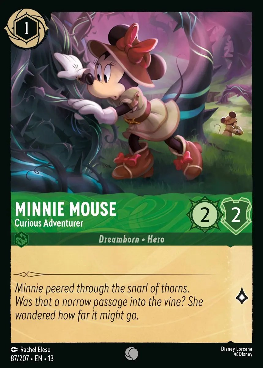 087/207 Minnie Mouse - Curious Adventurer (Foil)