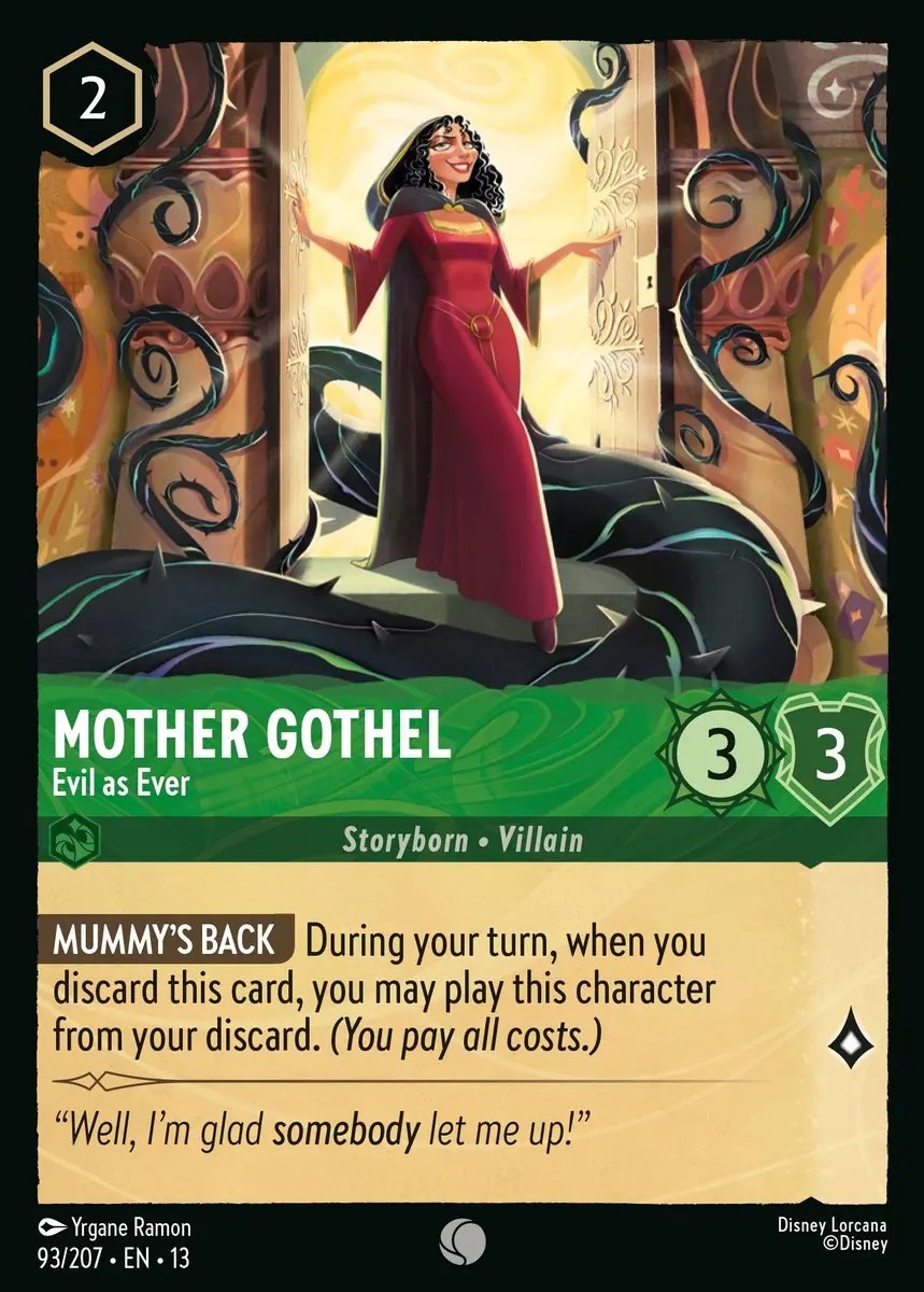 093/207 Mother Gothel - Evil as Ever (Foil)