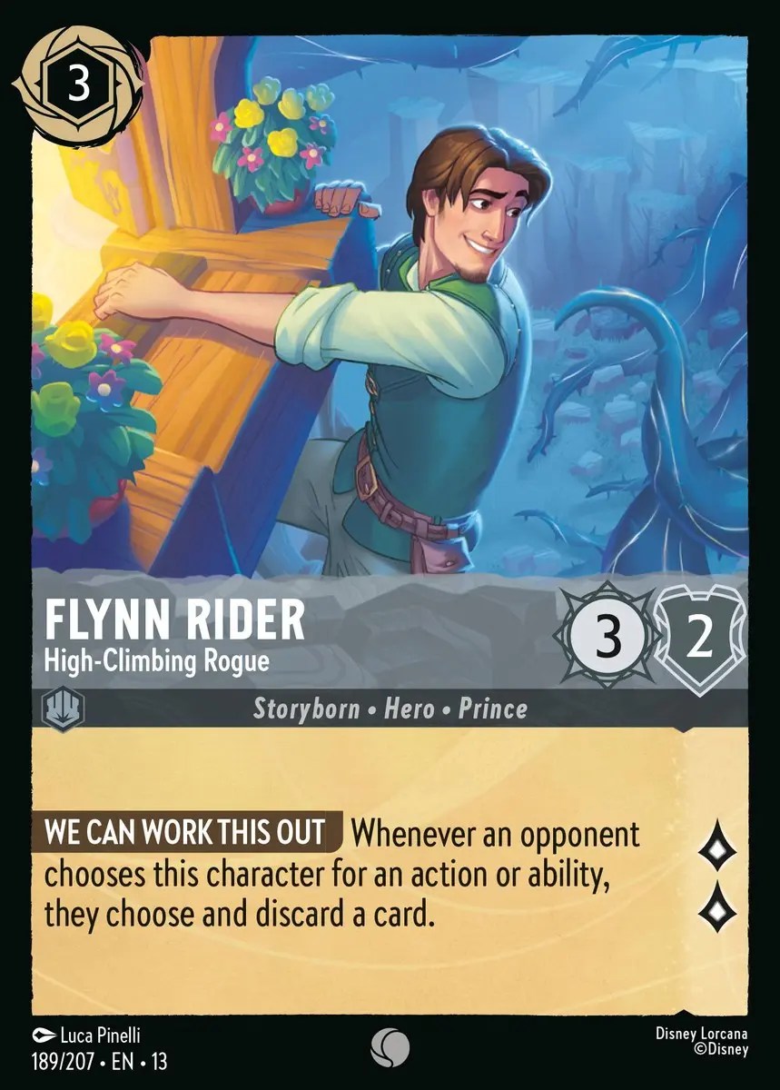 189/207 Flynn Rider - High-Climbing Rogue