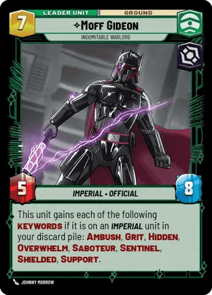 008/264 Moff Gideon, Indomitable Warlord