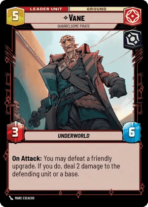 012/264 Vane, Quarrelsome Pirate