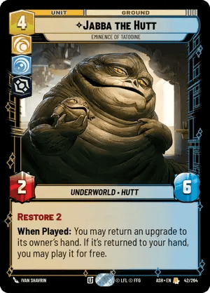 042/264 Jabba the Hutt, Eminence of Tatooine