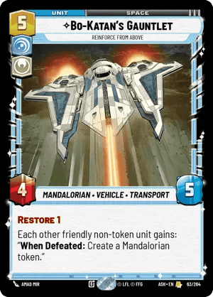 063/264 Bo-Katan's Gauntlet, Reinforce from Above