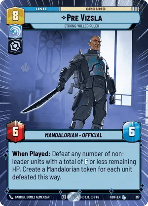317 Pre Vizsla, Strong-Willed Ruler (Hyperspace)