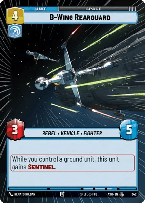 342 B-Wing Rearguard (Hyperspace)