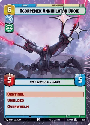 531 Scorpenek Annihilator Droid (Hyperspace Foil)