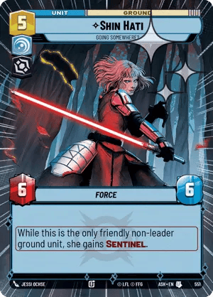 551 Shin Hati, Going Somewhere? (Hyperspace Foil)