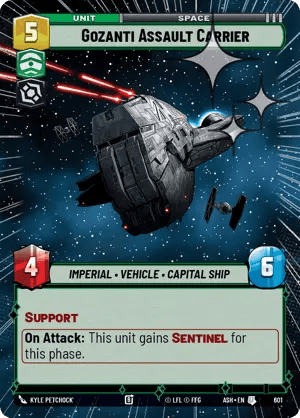 601 Gozanti Assault Carrier (Hyperspace Foil)