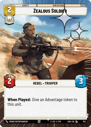 753 Zealous Soldier (Hyperspace Foil)