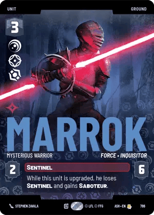 786 Marrok - Mysterious Warrior (Prestige)