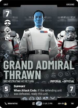 788 Grand Admiral Thrawn - Orchestrating His Return (Prestige)
